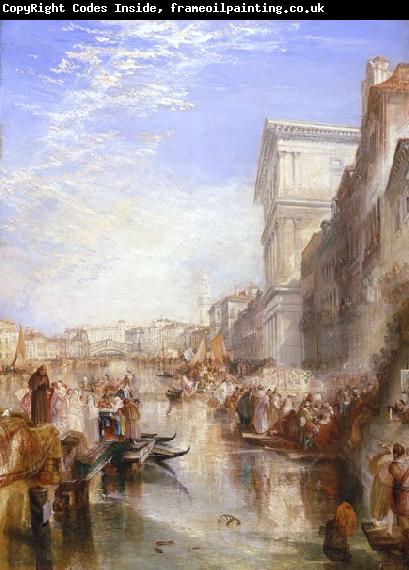 Joseph Mallord William Turner The Grand Canal - Scene - A Street In Venice